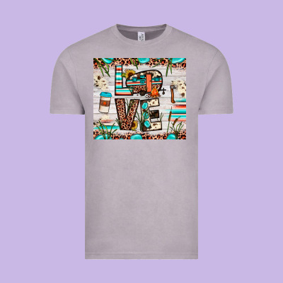 Love Camp Vintage Tee Designed By Jahusdesignshop