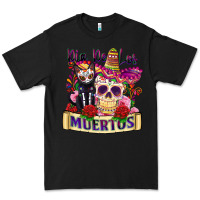 Black dia de los muertos Premium Tee - Zillion Design Studio