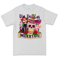 Dove Grey dia de los muertos Premium Tee - Zillion Design Studio