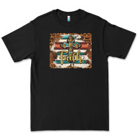 Black faith cross mousepad Premium Tee - BarkalooDesign