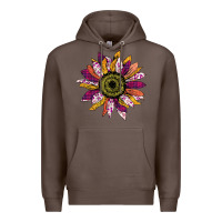 Coffee Sunflower Premium Hoodie - Bettercallsaul