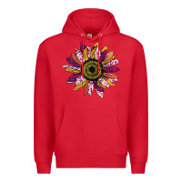 Red Sunflower Premium Hoodie - Bettercallsaul