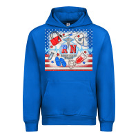 Cobalt American memorial day rn registered nurse Urban Hoodie - TumblerDesignByShophia