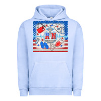 Pigment Grape Ice American memorial day rn registered nurse Urban Hoodie - TumblerDesignByShophia