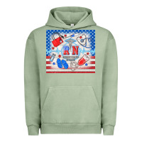 Pigment Oil Green American memorial day rn registered nurse Urban Hoodie - TumblerDesignByShophia