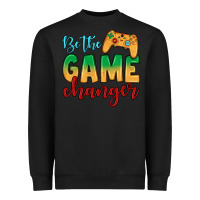 Black Be the game changer Heavyweight Sweatshirt - JahusDesignShop