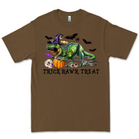 Cacao T-Rex Trick Rawr Treat Premium Tee - RanaPortraitStore