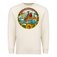 Sandshell teaching my tribe round earring Premium Sweatshirt - BundleAndBundleShop
