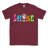 Burgundy shake with milkshake Classic Tee - AdoDesignShop