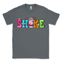 Charcoal Heather shake with milkshake Classic Tee - AdoDesignShop