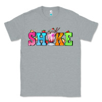 Heather Grey shake with milkshake Classic Tee - AdoDesignShop