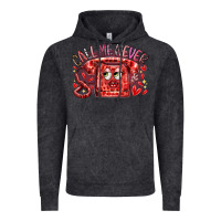 Vintage Black call me never Vintage Hoodie - RacoonDesign