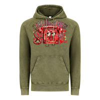 Vintage Olive call me never Vintage Hoodie - RacoonDesign