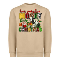 Mushroom have yourself a mooey little christmas Heavyweight Sweatshirt - AdoDesignShop