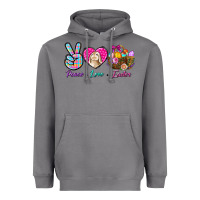 Storm Peace Love Easter Heavyweight Hoodie - BundleAndBundleShop