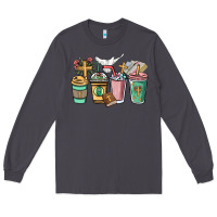 Smoke faith coffee cups Long Sleeve Tee - NancyCooperArtShop