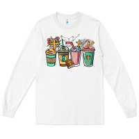 White faith coffee cups Long Sleeve Tee - NancyCooperArtShop