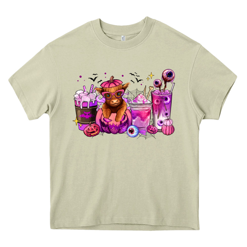 Halloween Heifer Coffee Cups Heavy Core Tee by RanaPortraitStore | Teevron