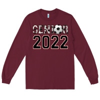 Burgundy senior soccer Long Sleeve Tee - AdoDesignShop