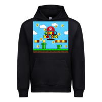 Black super daddio Urban Hoodie - TumblerDesignByShophia