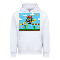 White super daddio Urban Hoodie - TumblerDesignByShophia