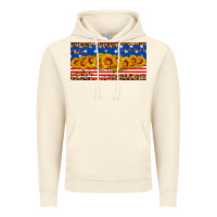 Vintage Artic usa flag sunflowers license plate Vintage Hoodie - HRA Design Shop