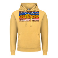 Vintage Mustard usa flag sunflowers license plate Vintage Hoodie - HRA Design Shop