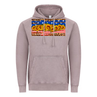 Vintage Zinc usa flag sunflowers license plate Vintage Hoodie - HRA Design Shop