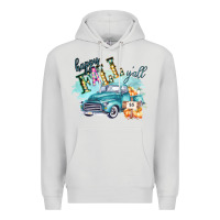 Happy Fall Yall Pumpkin Truck Shirt Premium Hoodie | Teevron