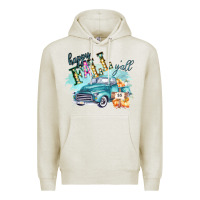 Oatmeal Heather Happy Fall YALL Pumpkin Truck Shirt Premium Hoodie - Bettercallsaul
