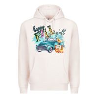 Pale Pink Happy Fall YALL Pumpkin Truck Shirt Premium Hoodie - Bettercallsaul