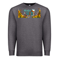Thankful Nurse Fall Libbey Glass Premium Sweatshirt | Teevron