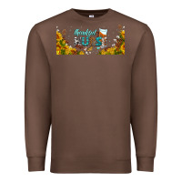 Chestnut thankful nurse fall libbey glass Premium Sweatshirt - BundleAndBundleShop