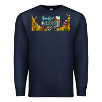 Navy thankful nurse fall libbey glass Premium Sweatshirt - BundleAndBundleShop