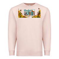 Pale Pink thankful nurse fall libbey glass Premium Sweatshirt - BundleAndBundleShop