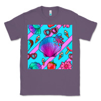 Lavender sea shell Classic Tee - BundleAndBundleShop
