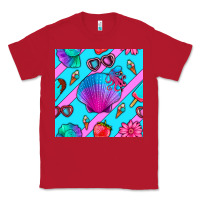 Red sea shell Classic Tee - BundleAndBundleShop