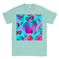 Seafoam sea shell Classic Tee - BundleAndBundleShop