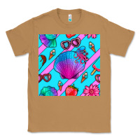 Toasted Coconut sea shell Classic Tee - BundleAndBundleShop