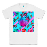 White sea shell Classic Tee - BundleAndBundleShop