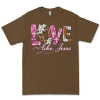 Cacao love like jesus Premium Tee - texasbilliewilder