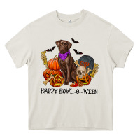 Cream Happy Howl-o-ween Heavy Core Tee - RanaPortraitStore