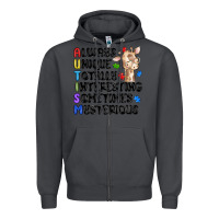 Smoke always unique autism Zipper Hoodie - MaliasSmallBusiness