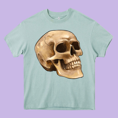 Skull Heavy Core Tee Designed By Artiststas