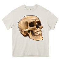 Cream skull Heavy Core Tee - Artiststas