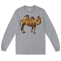 Heather Grey Camel Long Sleeve Tee - LillyAllenDesigns