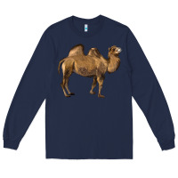 Navy Camel Long Sleeve Tee - LillyAllenDesigns