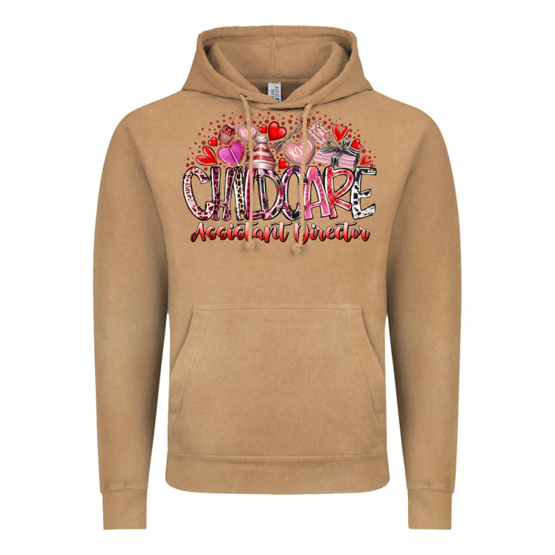 Childcare Assistant Director Vintage Hoodie by RacoonDesign | Teevron