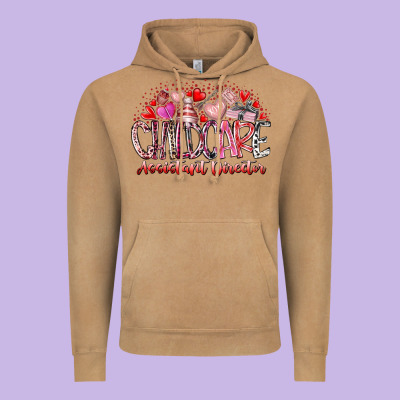 Childcare Assistant Director Vintage Hoodie Designed By Racoondesign