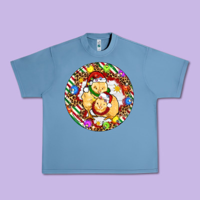 Christmas Chick Urban Heavy Tee Designed By Artiststas